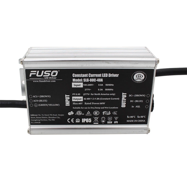 ¿Cómo mejora un controlador LED de corriente constante de 80 W el rendimiento y la confiabilidad de la iluminación?
