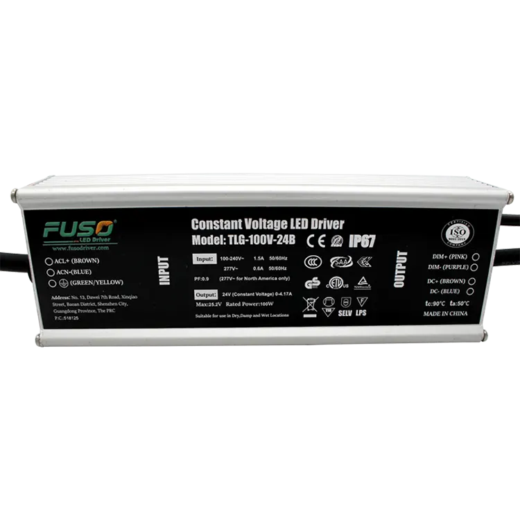 ¿Por qué elegir un controlador LED de voltaje constante de 100 W y alto PF?