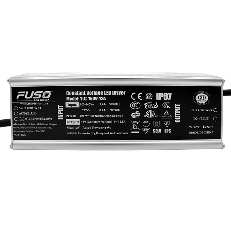 ¿Por qué elegir un controlador LED de voltaje constante de 24 V y 150 W de alto PF?