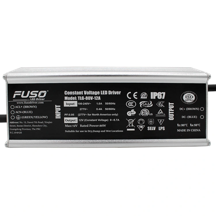 ¿Por qué elegir un controlador LED de voltaje constante de 12 V y 80 W de alto PF para un rendimiento de iluminación estable?