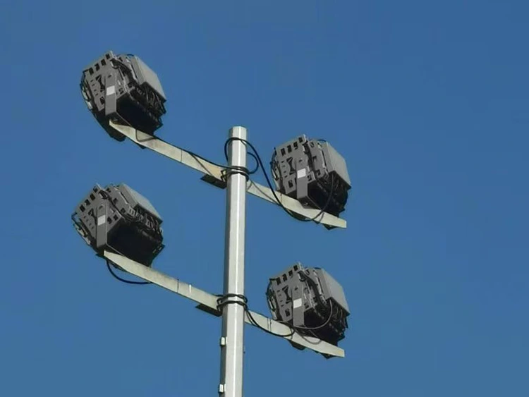 Estudio de caso físico de iluminación exterior