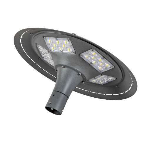 Luz de jardín solar superior de poste de 20 vatios