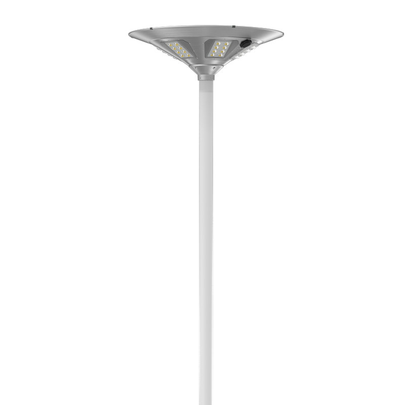 Luz de jardín solar superior de poste de 50 W