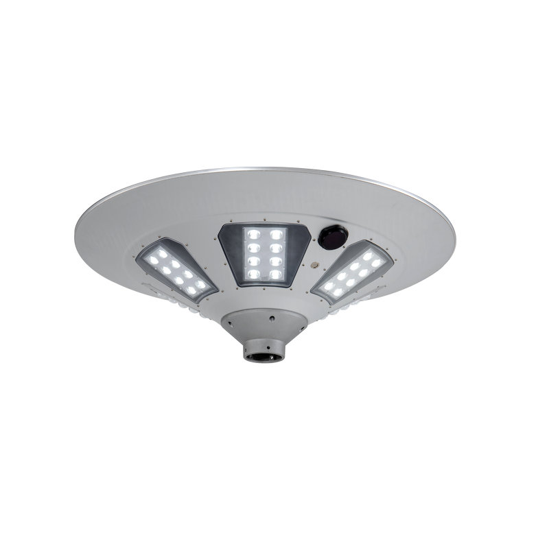 Luz solar de jardín superior de poste de 60w