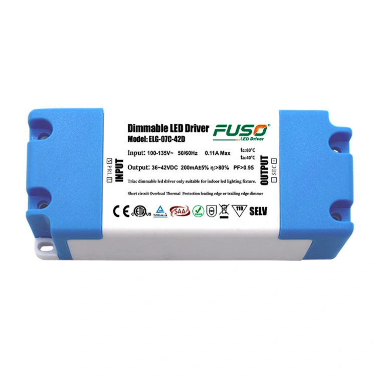 Conductor LED dimmable de 7W TRIAC