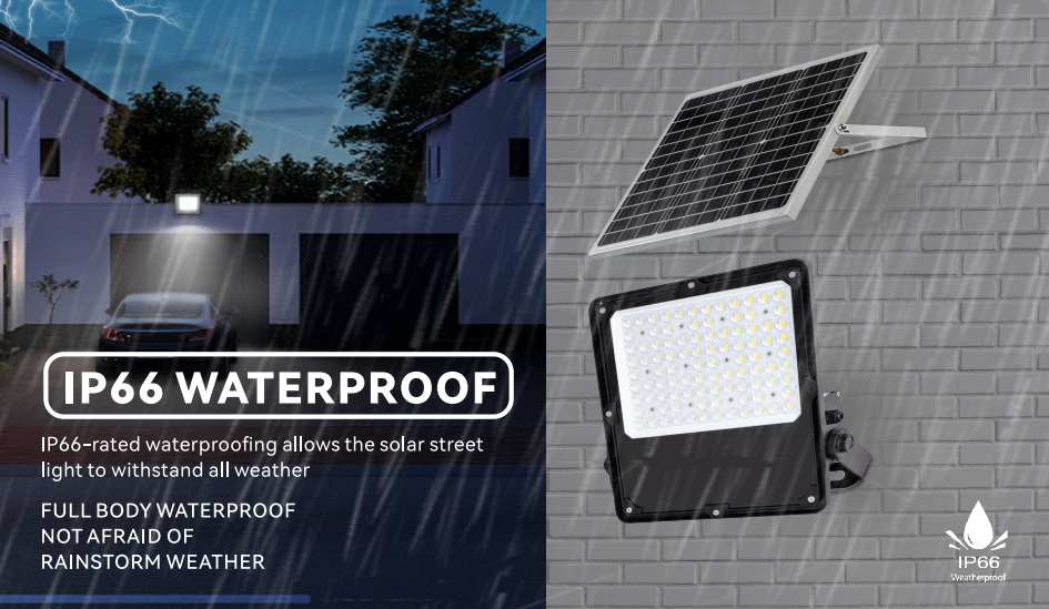 20w solar flood light